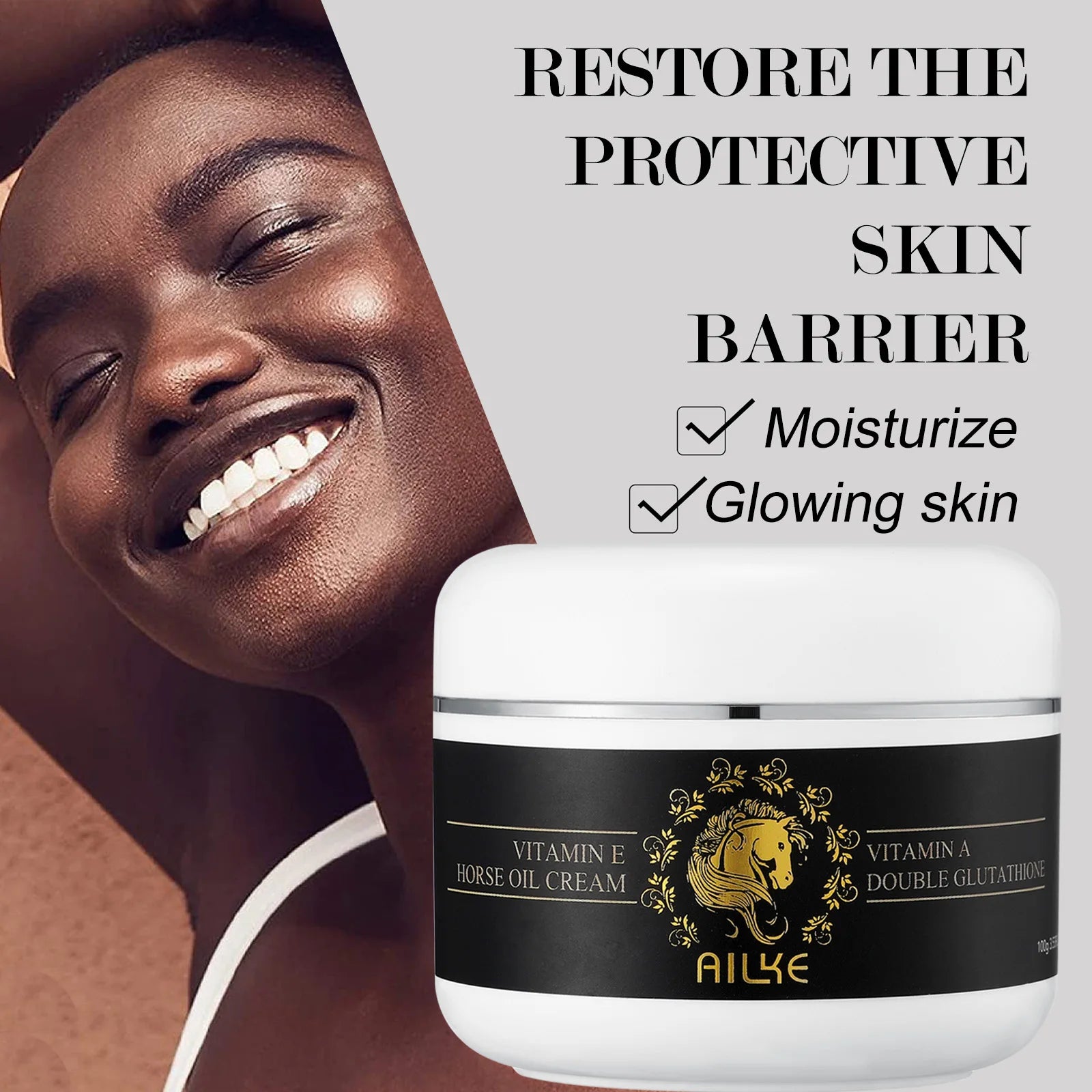 AILKE Collagen 5 in 1 Skin Care Kit, Restore Skin Elasticity, Smooth Skin, Brighten, Even Skin Tone, For Face And Body Use Set