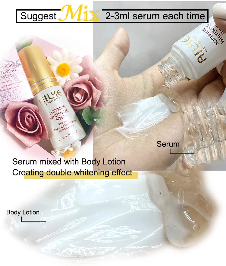 AILKE Brightening Skin Care Set Vitamin C Glutathione