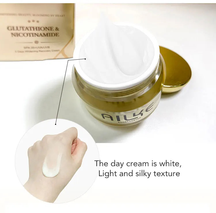 AILKE Dark Spot Corrector Bleaching Hydration Facial Cream SPF35