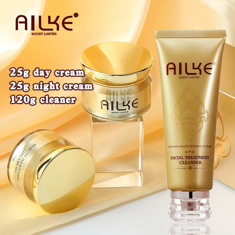 AILKE Dark Spot Corrector Bleaching Hydration Facial Cream SPF35