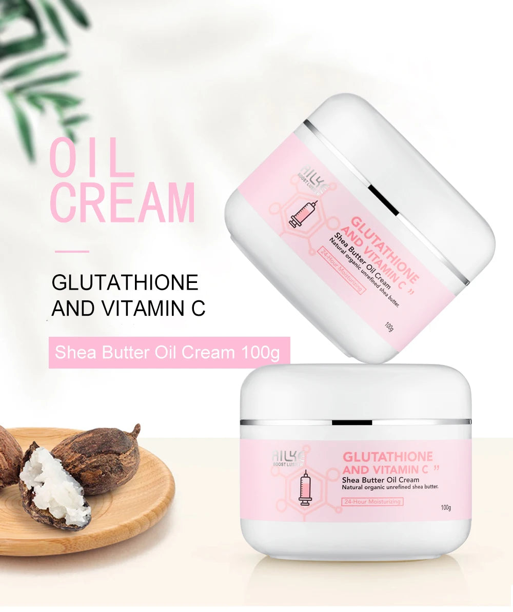 AILKE Brightening Skin Care Set Vitamin C Glutathione