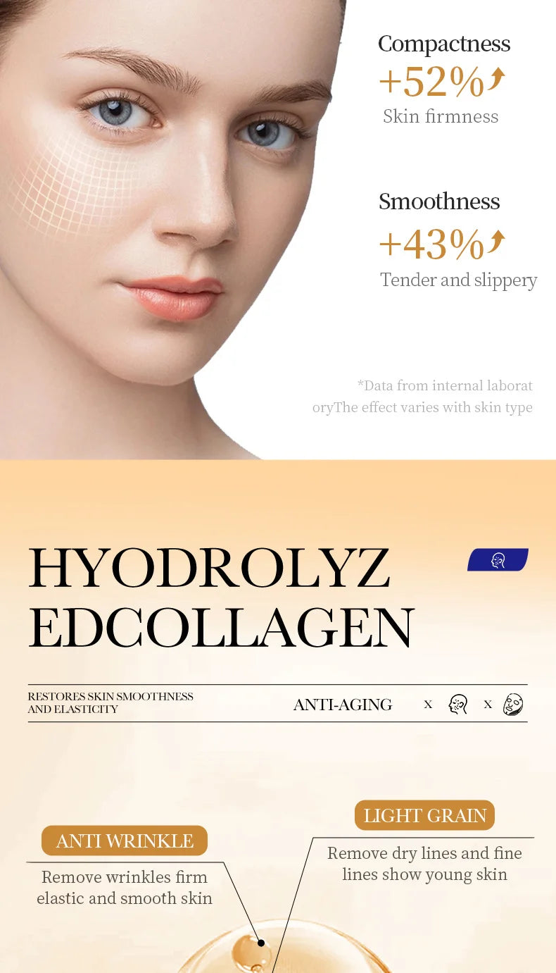 10PCS Collagen Anti Wrinkle Facial Masks