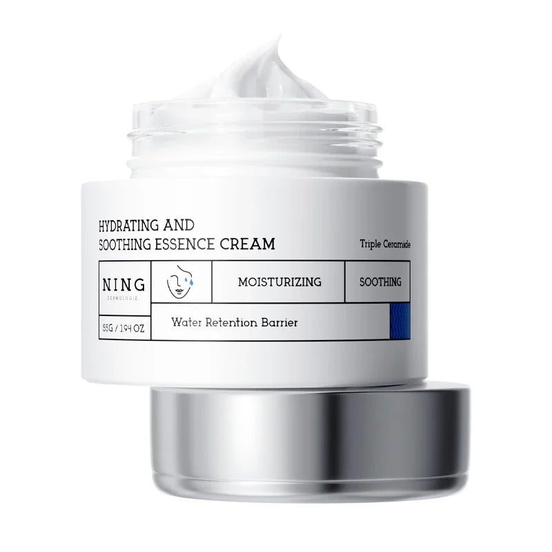 Hydrating & Soothing Toner Lotion & Cream 8D Hyaluronic Acid Ceramides