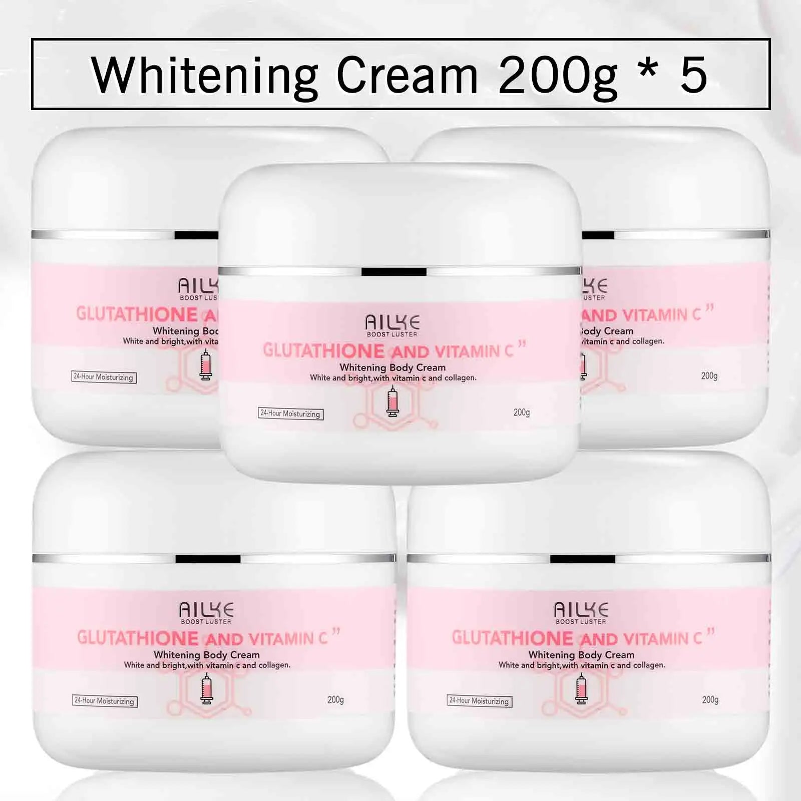 AILKE Brightening Skin Care Set Vitamin C Glutathione