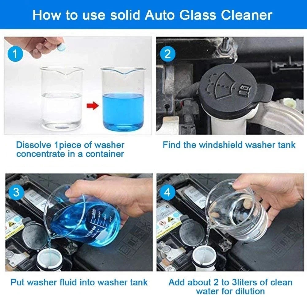 Solid Cleaner Effervescent Tablets