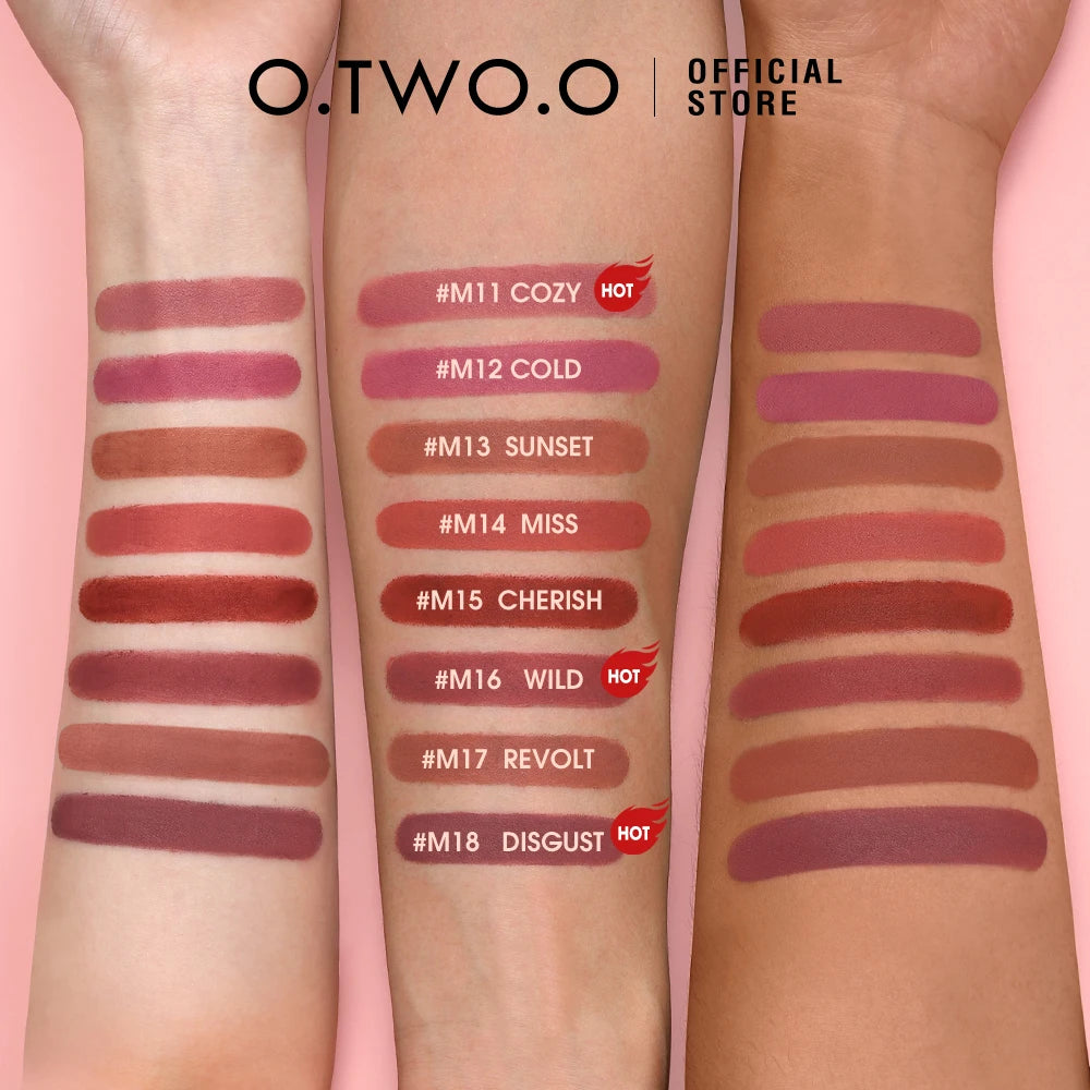 O.TWO.O Matte Lipstick Long Lasting