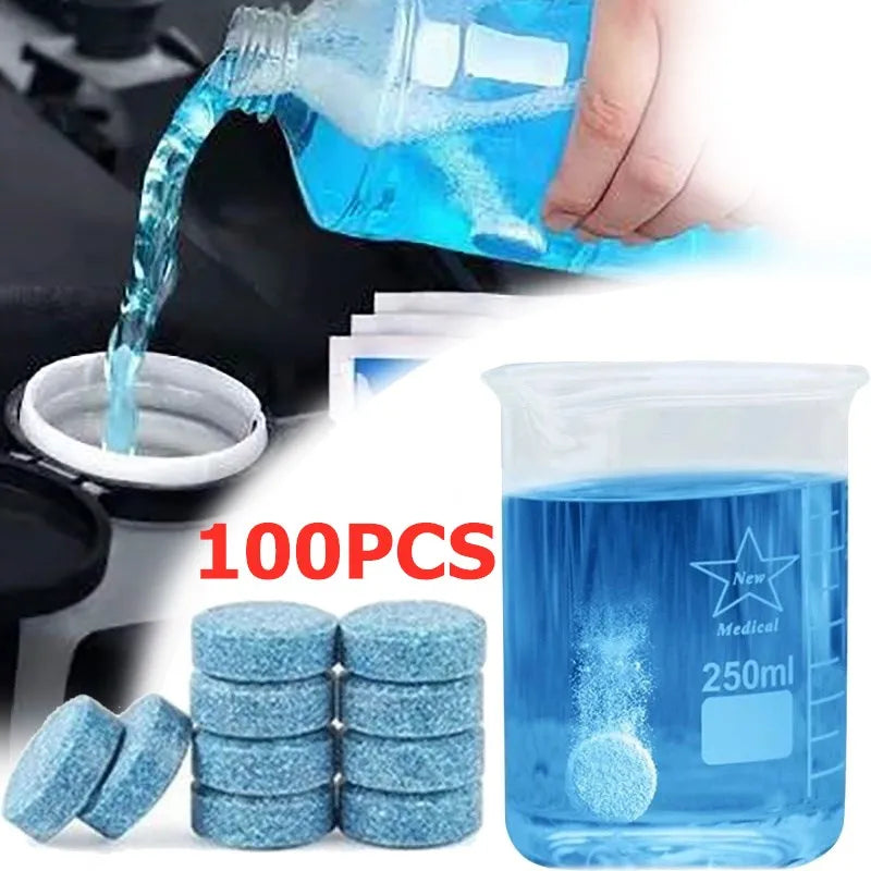 Solid Cleaner Effervescent Tablets