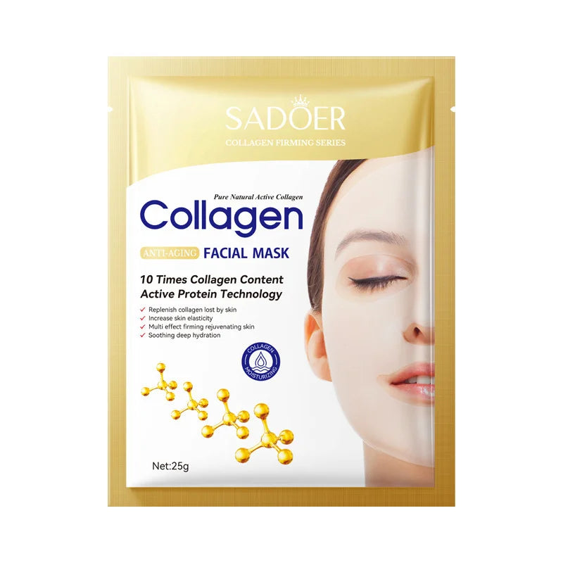 10PCS Collagen Anti Wrinkle Facial Masks