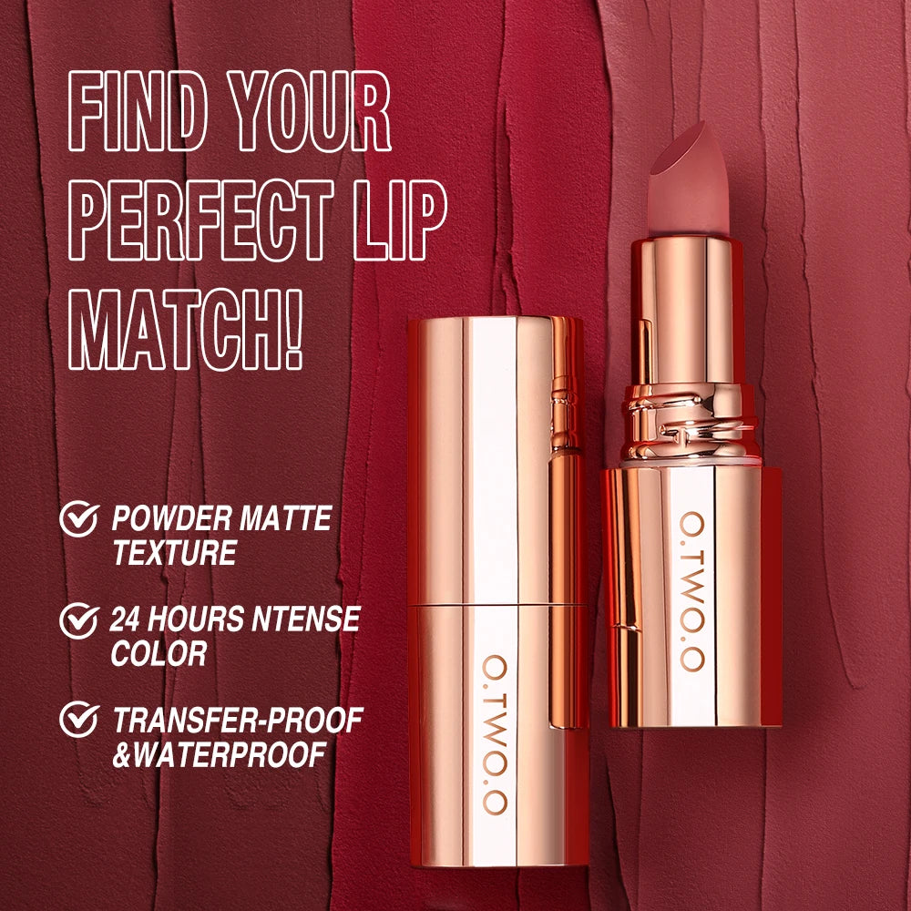 O.TWO.O Matte Lipstick Long Lasting
