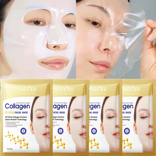 10PCS Collagen Anti Wrinkle Facial Masks