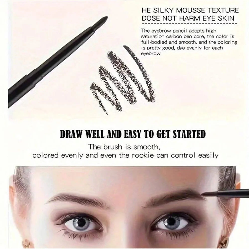 Smooth Waterproof Eyeliner Pencil (3pcs)