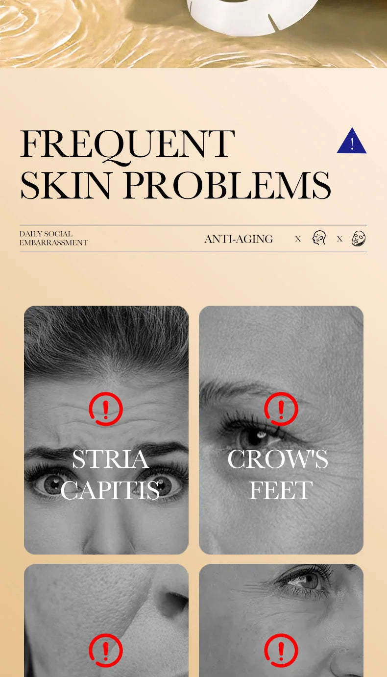 10PCS Collagen Anti Wrinkle Facial Masks