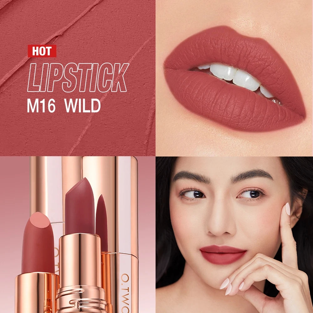 O.TWO.O Matte Lipstick Long Lasting