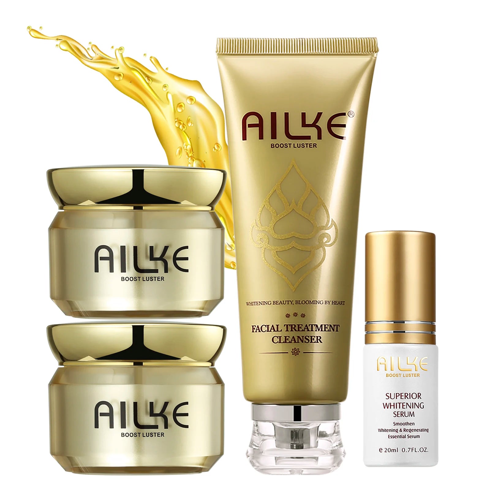 AILKE Dark Spot Corrector Bleaching Hydration Facial Cream SPF35