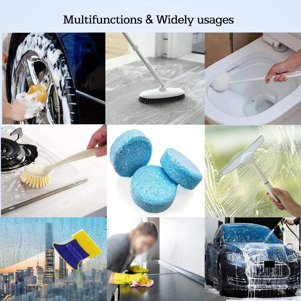 Solid Cleaner Effervescent Tablets