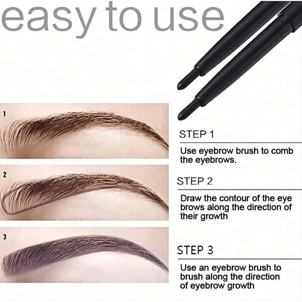 Smooth Waterproof Eyeliner Pencil (3pcs)
