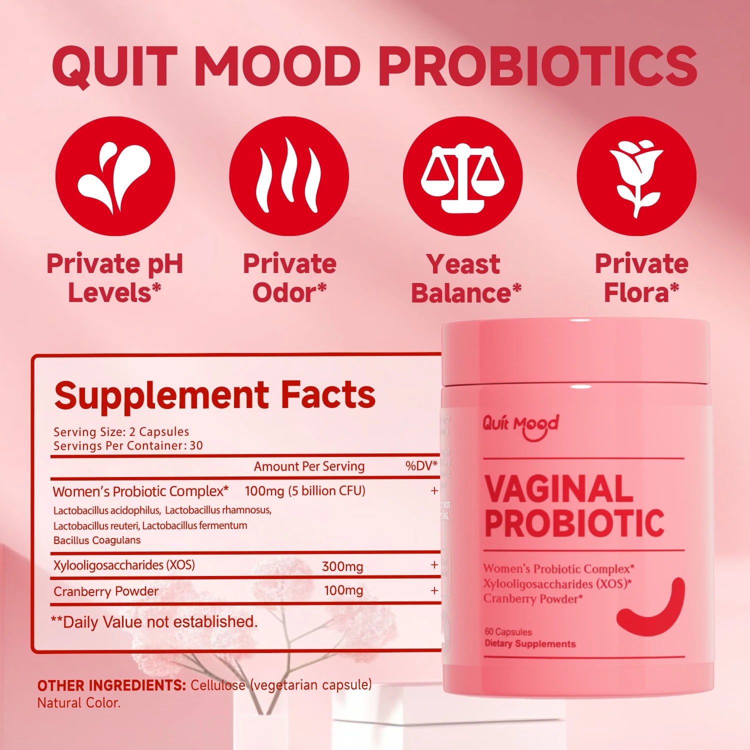 Quit Mood Probiotics for Women