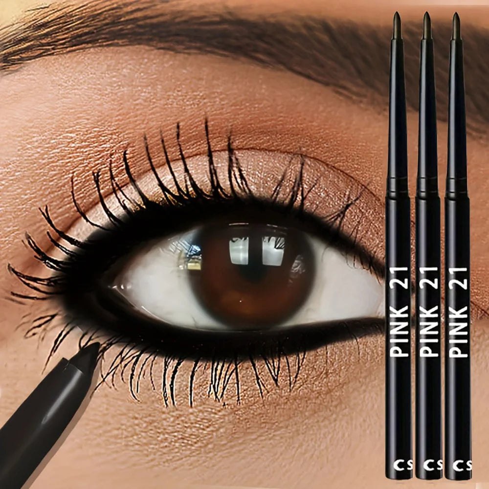 Smooth Waterproof Eyeliner Pencil (3pcs)